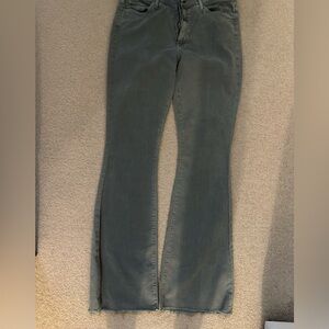 MOTHER weekend fray jeans